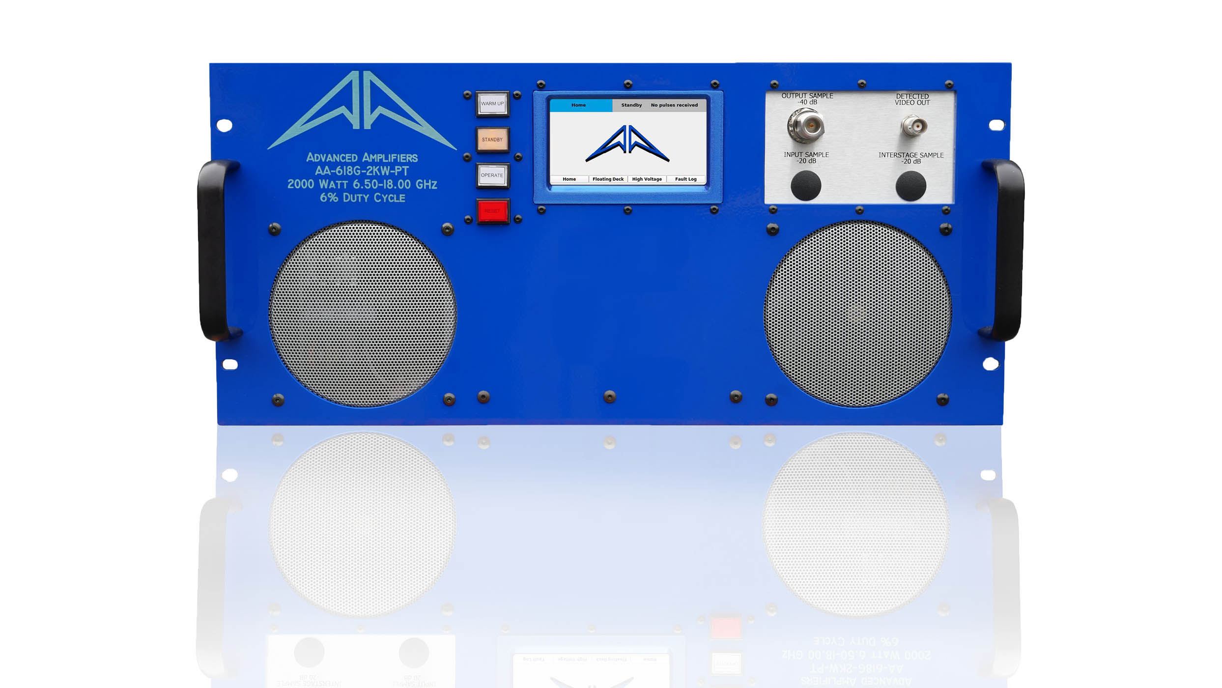 Advanced Amplifiers AA-618G-2KW-PT High Power TWT Pulse Amplifier
