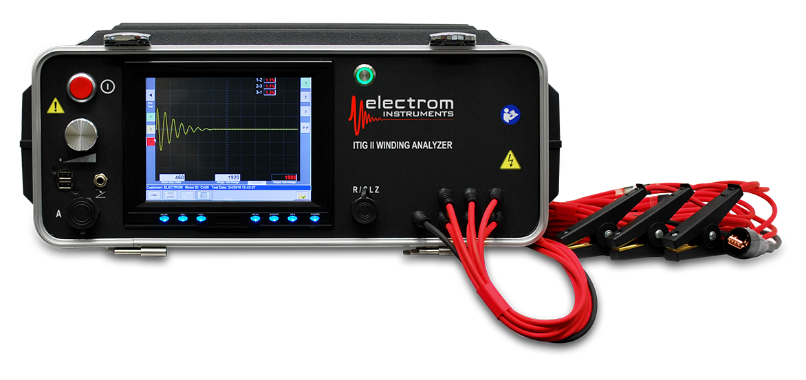 Electrom Instruments ITIG II Series Motor Testers And Winding Analyzers