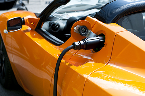 Orange EV Charging