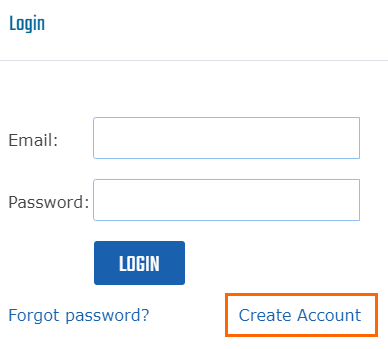 Create Account