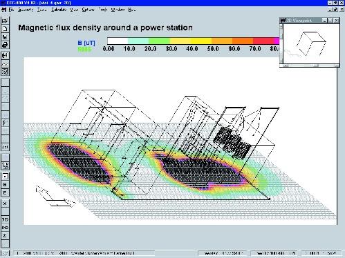 The WinField application when used with the EFC-400.